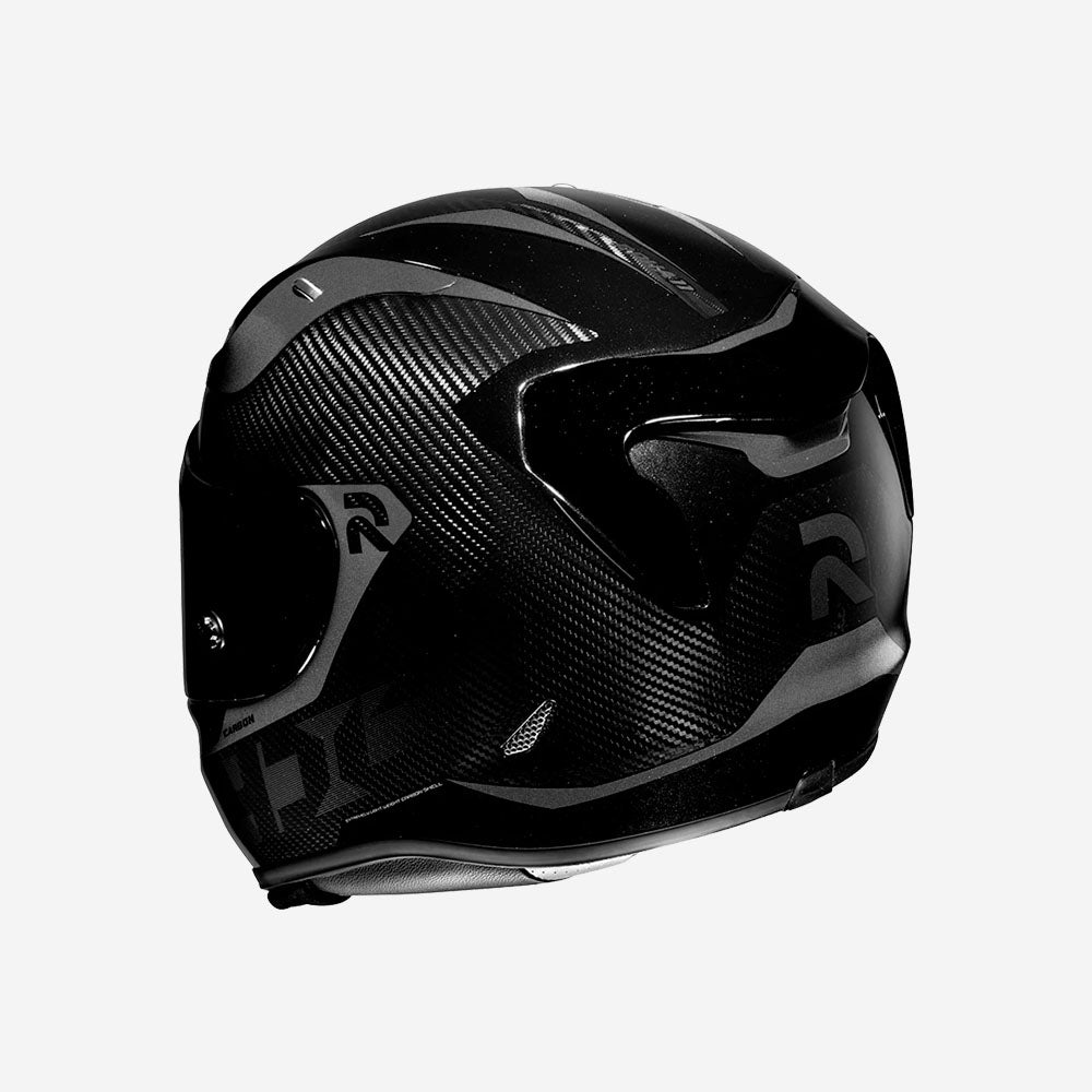 Capacete Hjc Rpha 11 Carbon Bleer Preto E Cinza 58