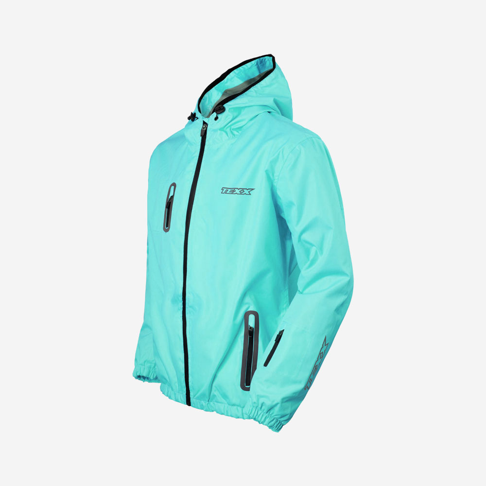 Corta Vento Texx Neon Azul Clara