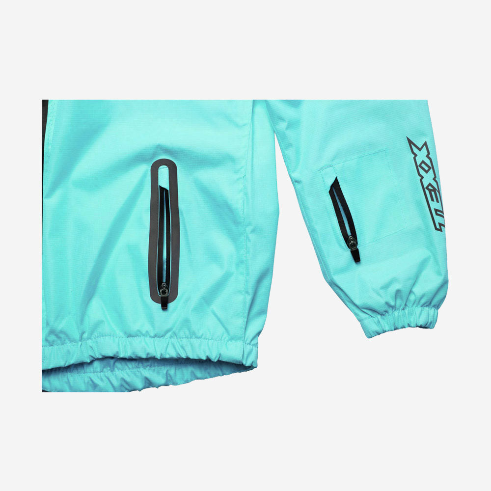 Corta Vento Texx Neon Azul Clara