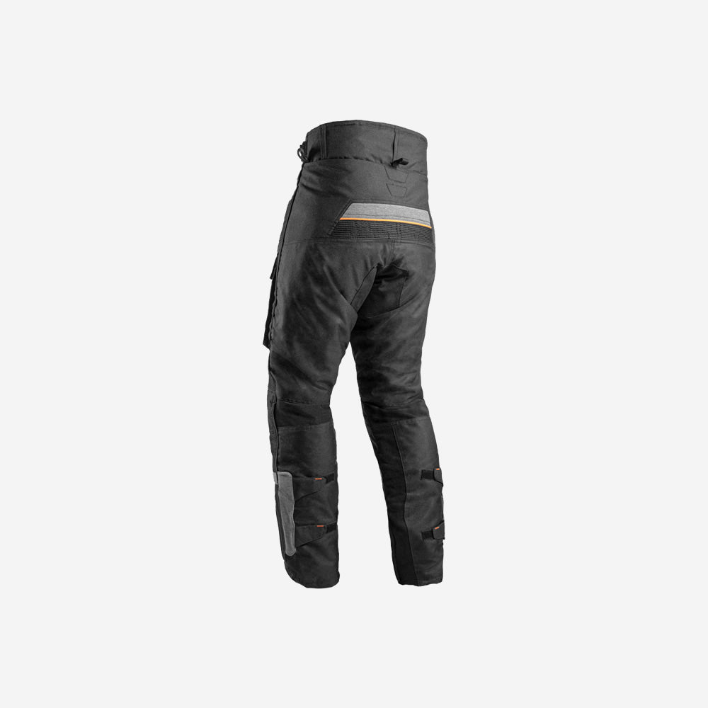 Calça de Motocicleta Texx Armor Masculina Cinza e Laranja