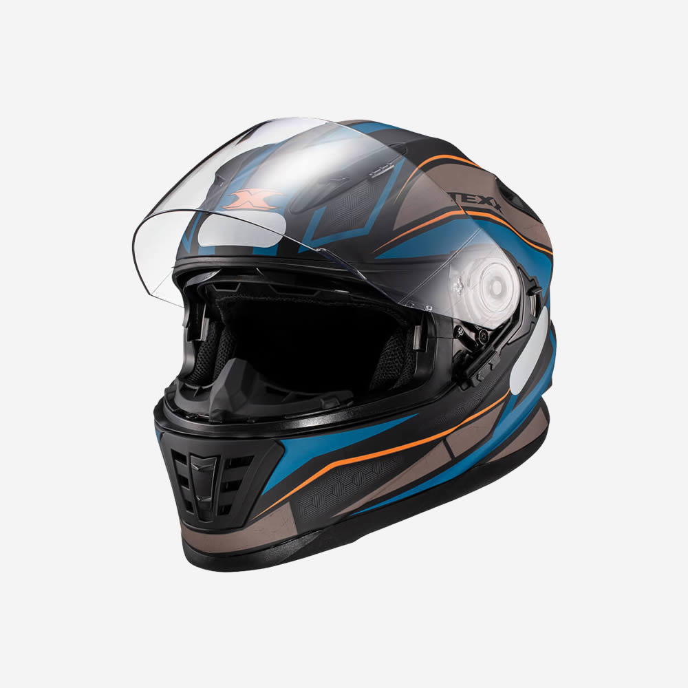 Capacete Texx Wing Broker Viseira Solar Integrada