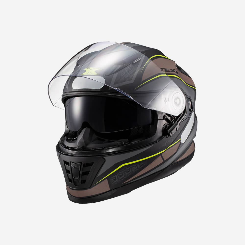 Capacete Texx Wing Broker Viseira Solar Integrada