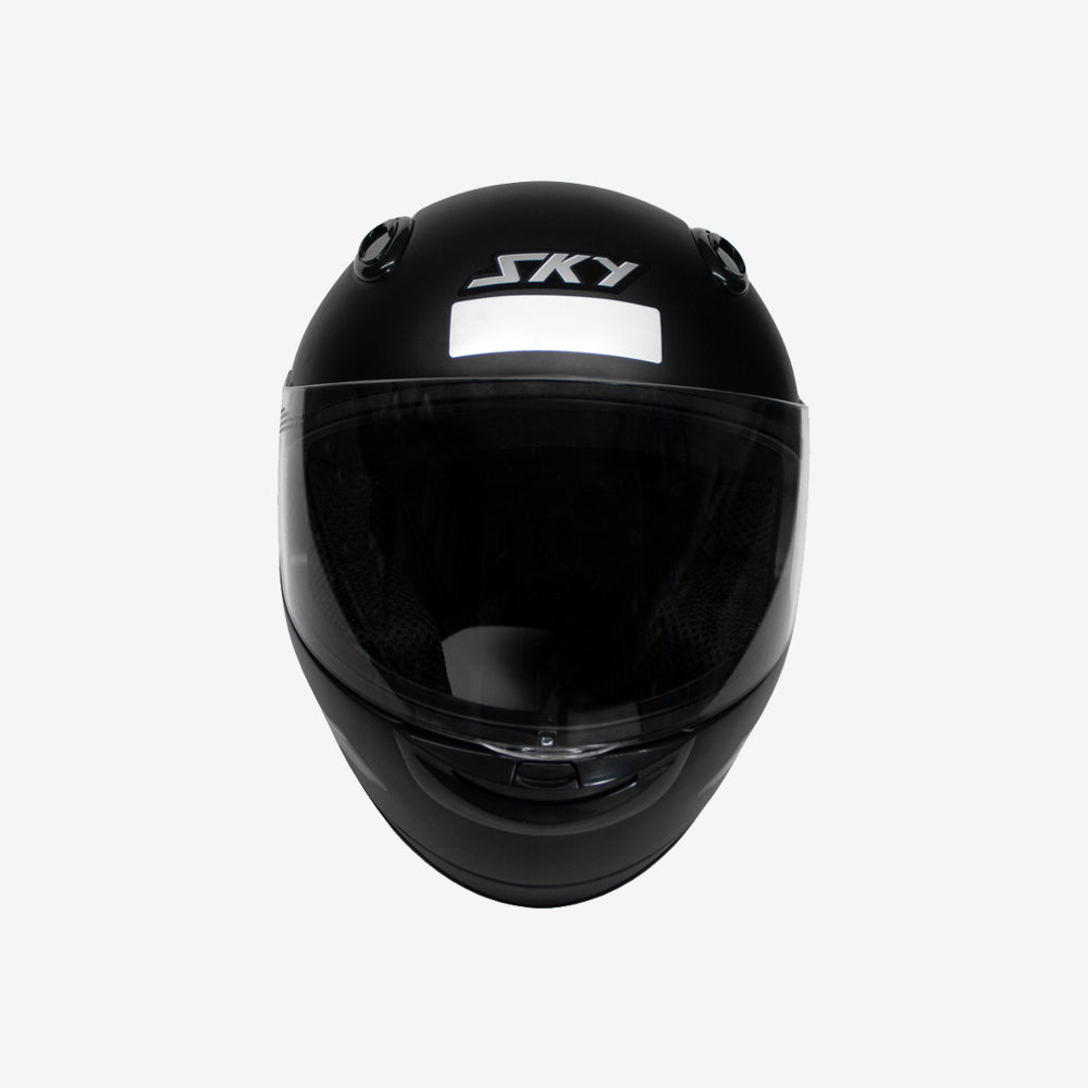 Capacete Moto Sky Nimbus Preto Fosco Cinza