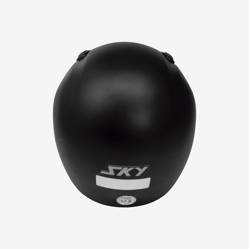 Capacete Moto Sky Nimbus Preto Fosco Cinza