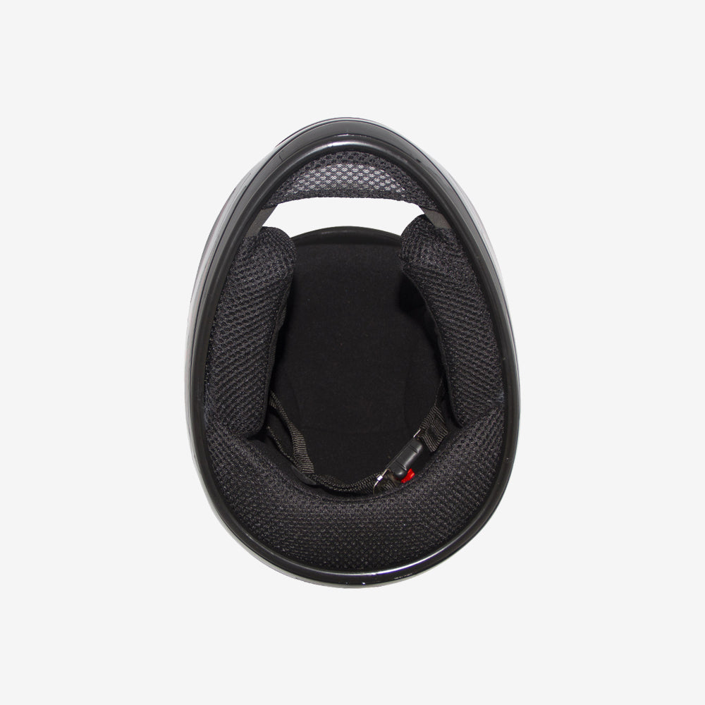 Capacete Moto Sky Nimbus Preto Fosco Cinza