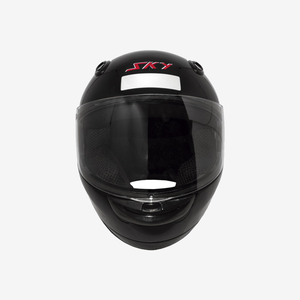 Capacete Moto Sky Nimbus Preto Fosco Vermelho