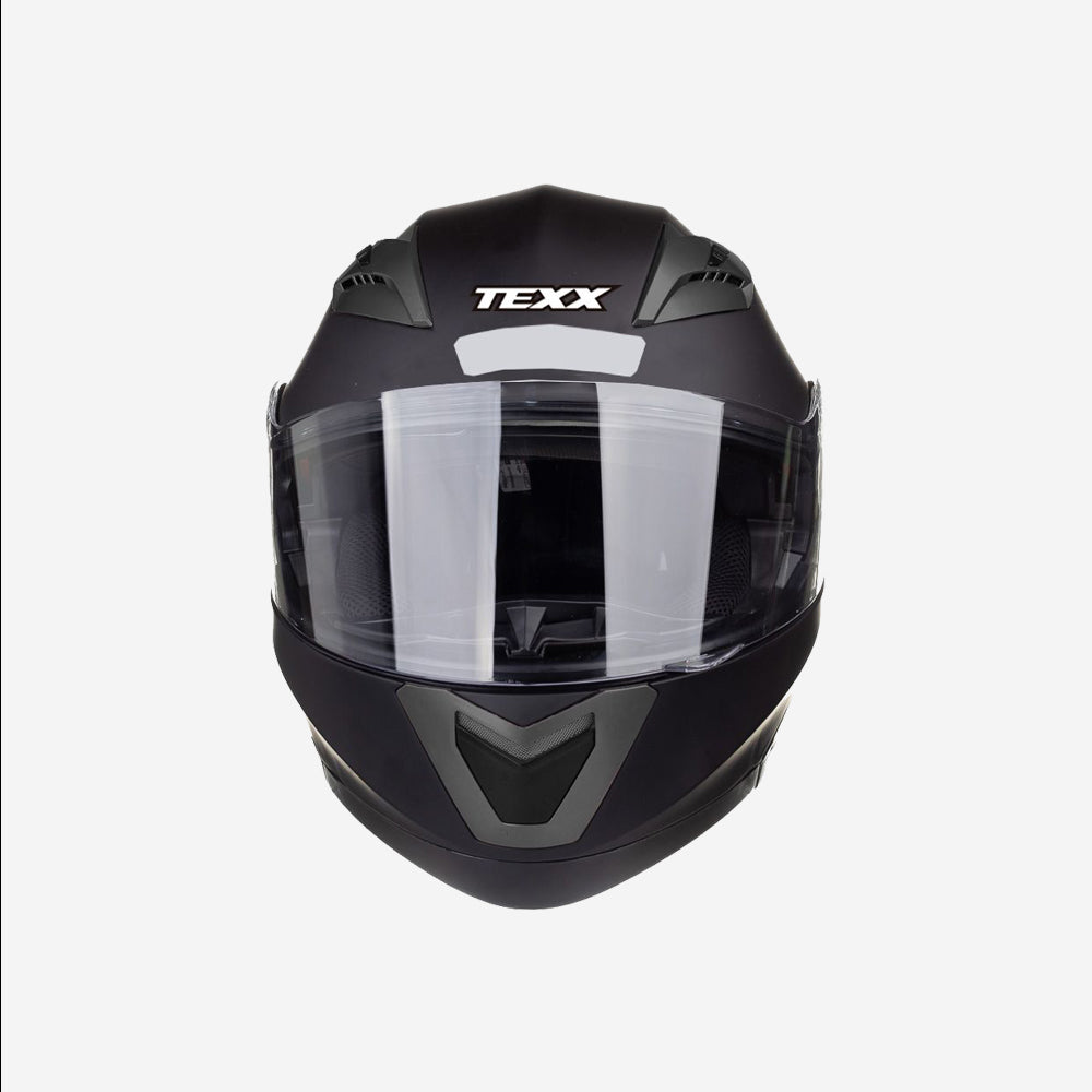 Capacete Gladiator Texx Escamoteavel Preto Fosco