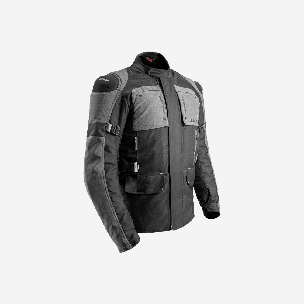 Jaqueta Texx Masculina Armor Motociclista Cinza