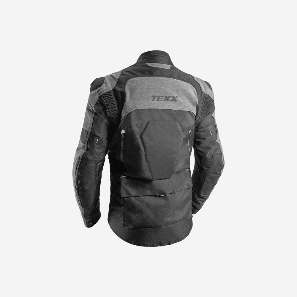 Jaqueta Texx Masculina Armor Motociclista Cinza