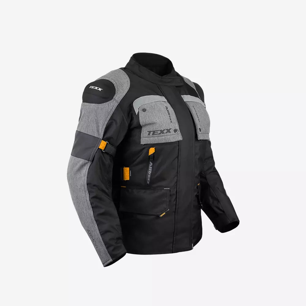 Jaqueta Texx Feminina Armor Lady Motociclista Laranja