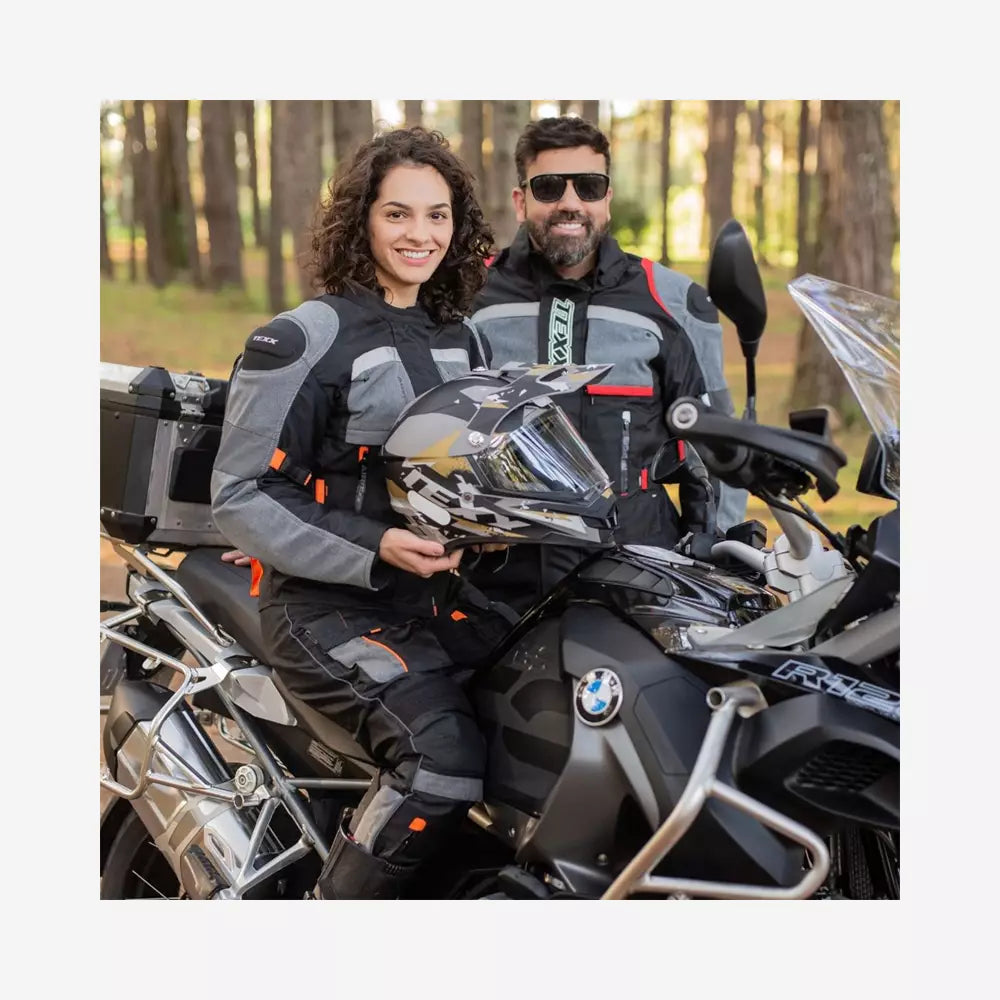 Jaqueta Texx Feminina Armor Lady Motociclista Laranja