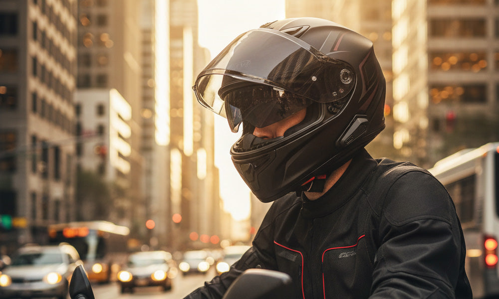 Capacete com Óculos de Sol: Praticidade e Proteção para Pilotagem