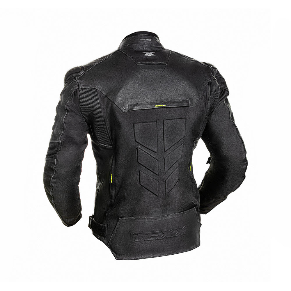 Jaqueta Texx Masculina Falcon V2 Motociclista Preta e Verde