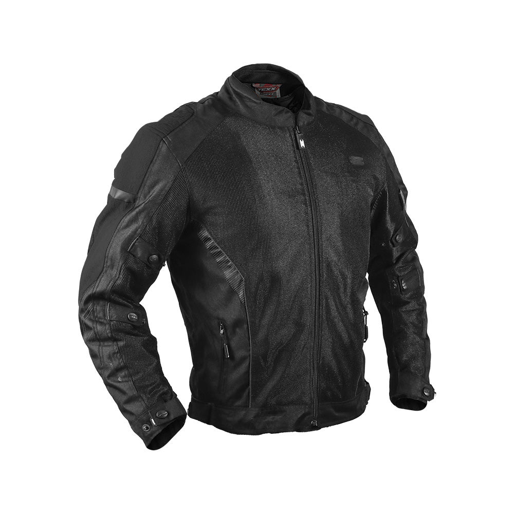 Jaqueta Texx Masculina Saga Four Season V2  Motociclista Preta