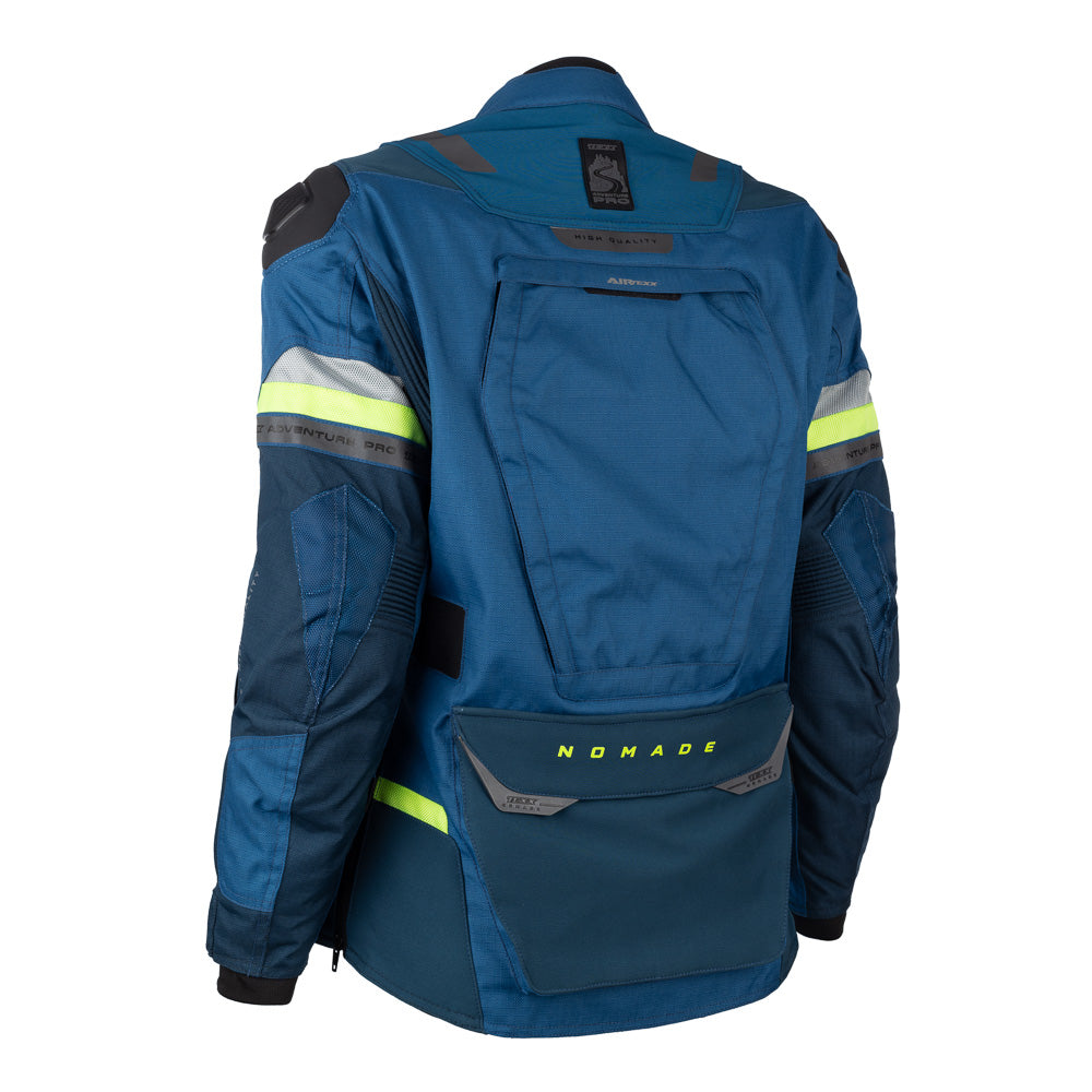 Jaqueta Texx Feminina Nomade Lady Motociclista Azul e Verde