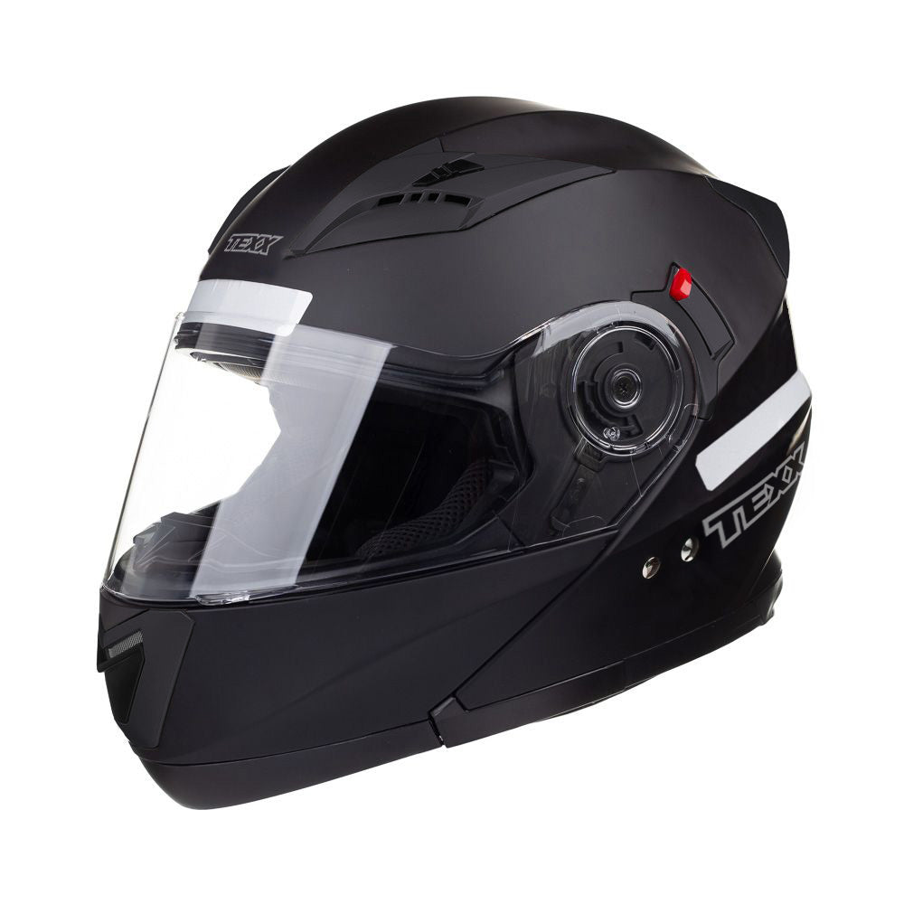 Capacete Gladiator Texx Escamoteavel V3 Preto Fosco