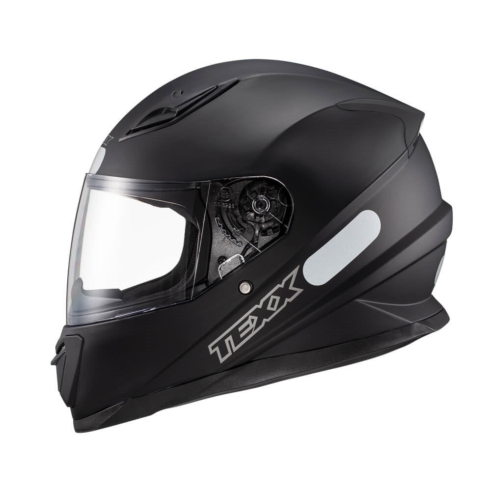 Capacete Texx Fechado Hawk Solido Pret 56 [F016]