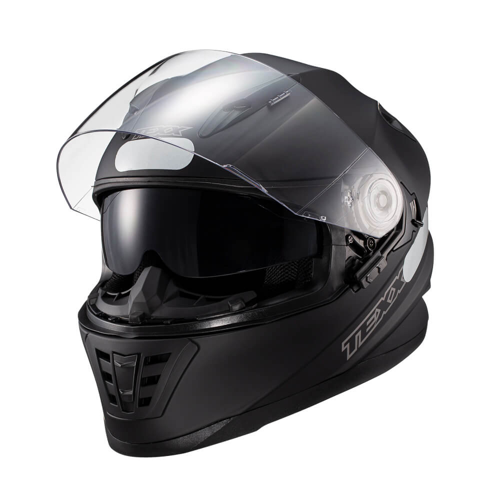 Capacete Texx Fechado Wing Solido Pret 56 [F016]