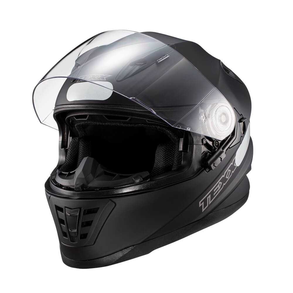 Capacete Texx Fechado Wing Solido Pret 56 [F016]