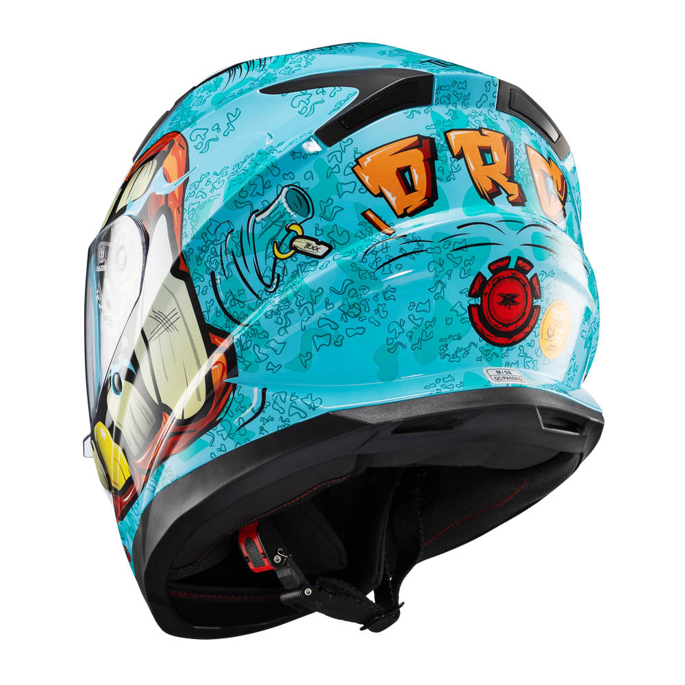 Capacete Texx Hawk Orc Turquesa 56