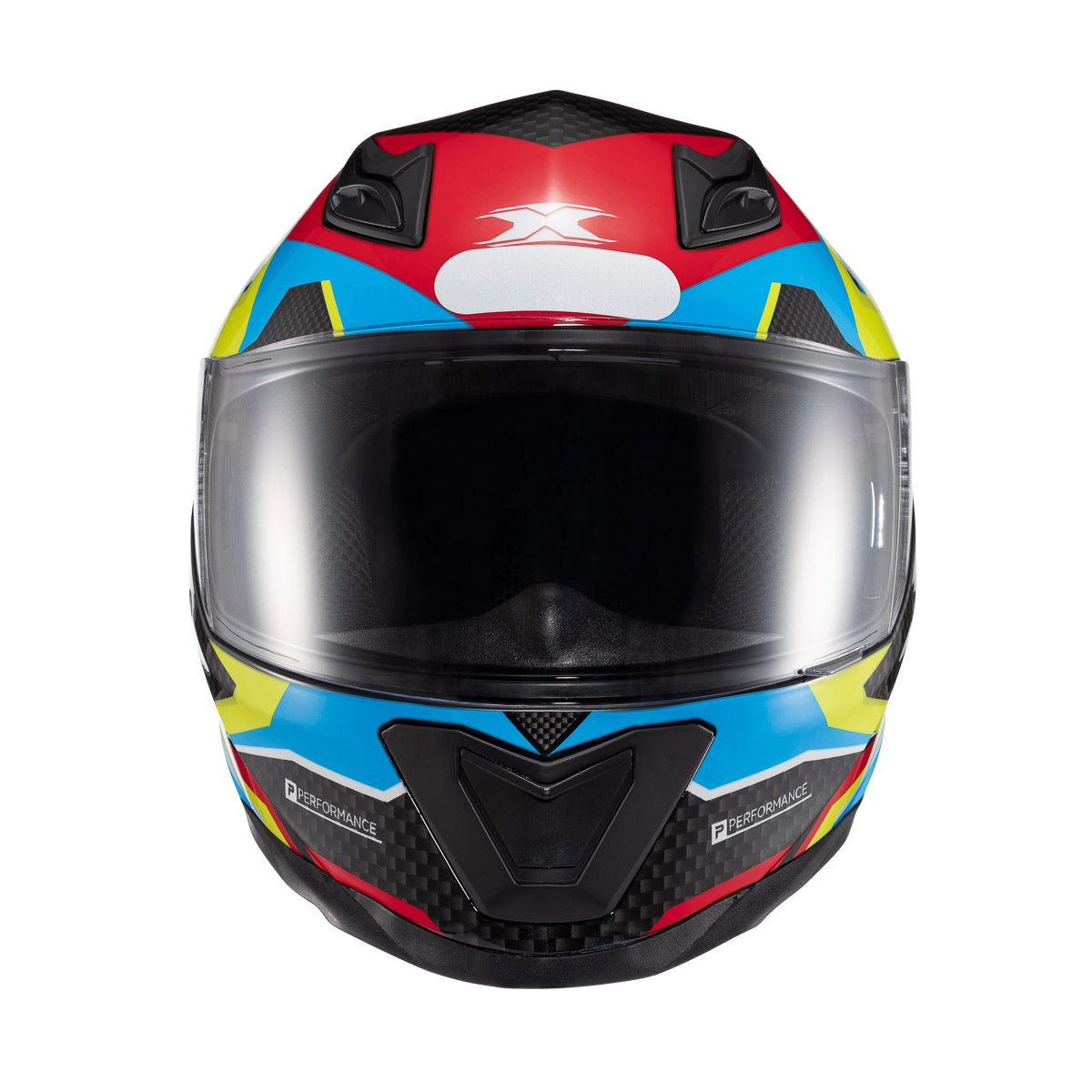 Capacete Texx Hawk Ride Azul Verde Vermelho 58