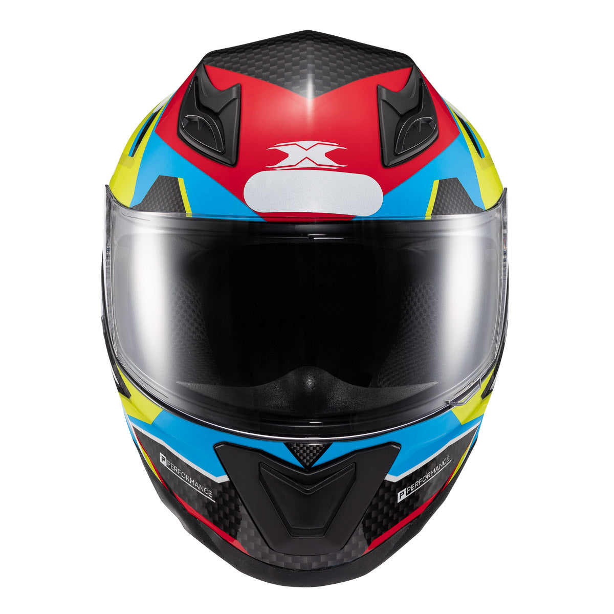 Capacete Texx Hawk Ride Azul Verde Vermelho 58