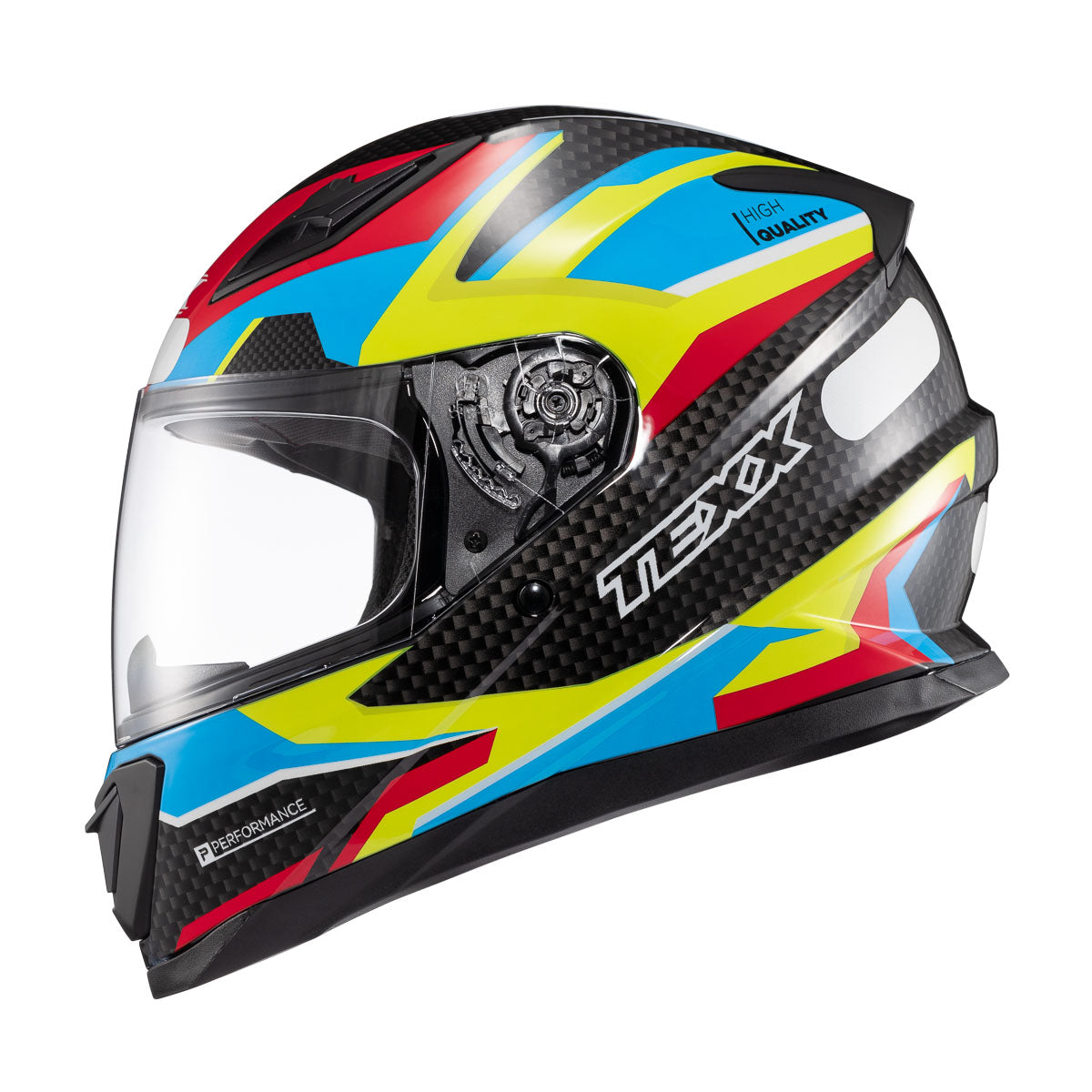 Capacete Texx Hawk Ride Azul Verde Vermelho 58