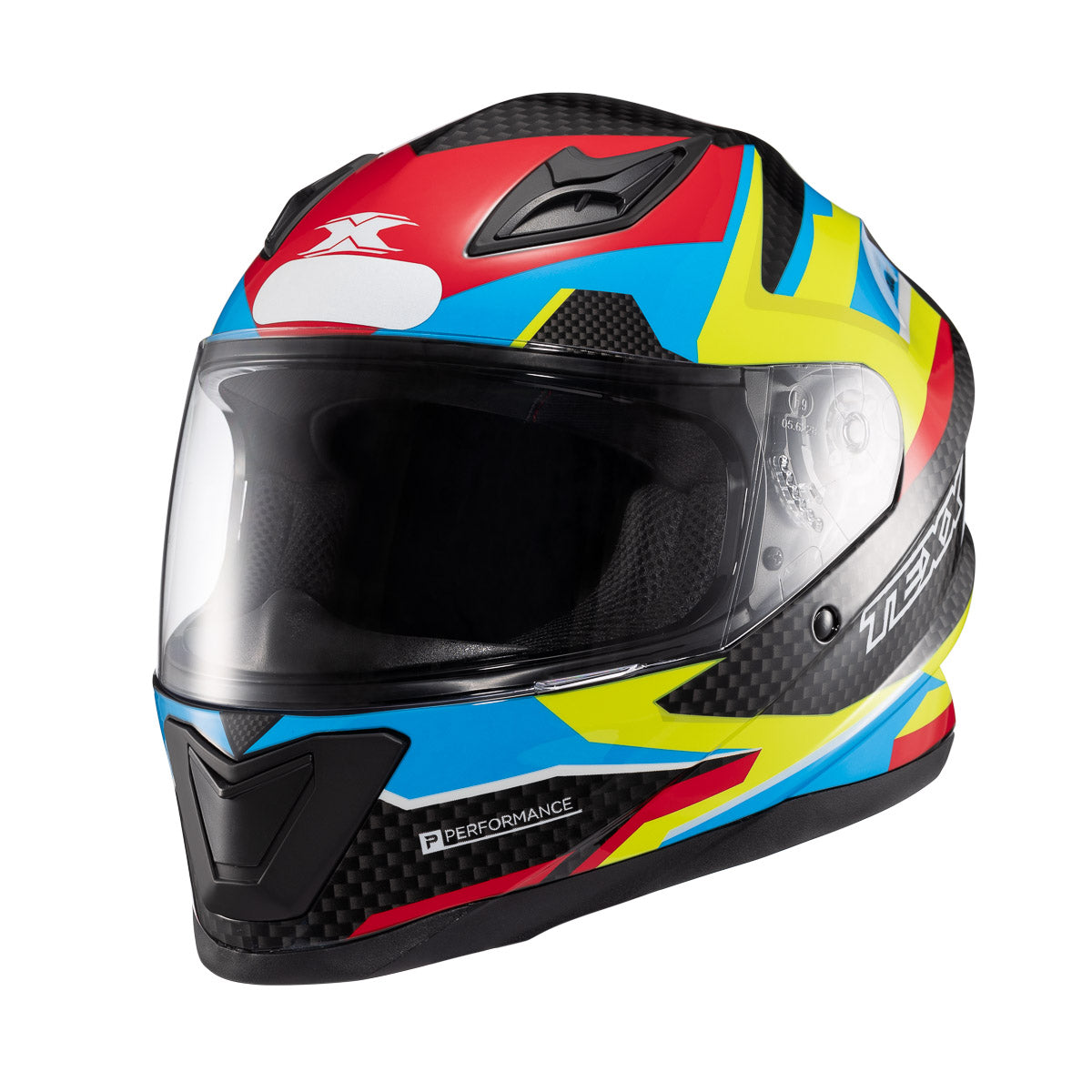 Capacete Texx Hawk Ride Azul Verde Vermelho 58