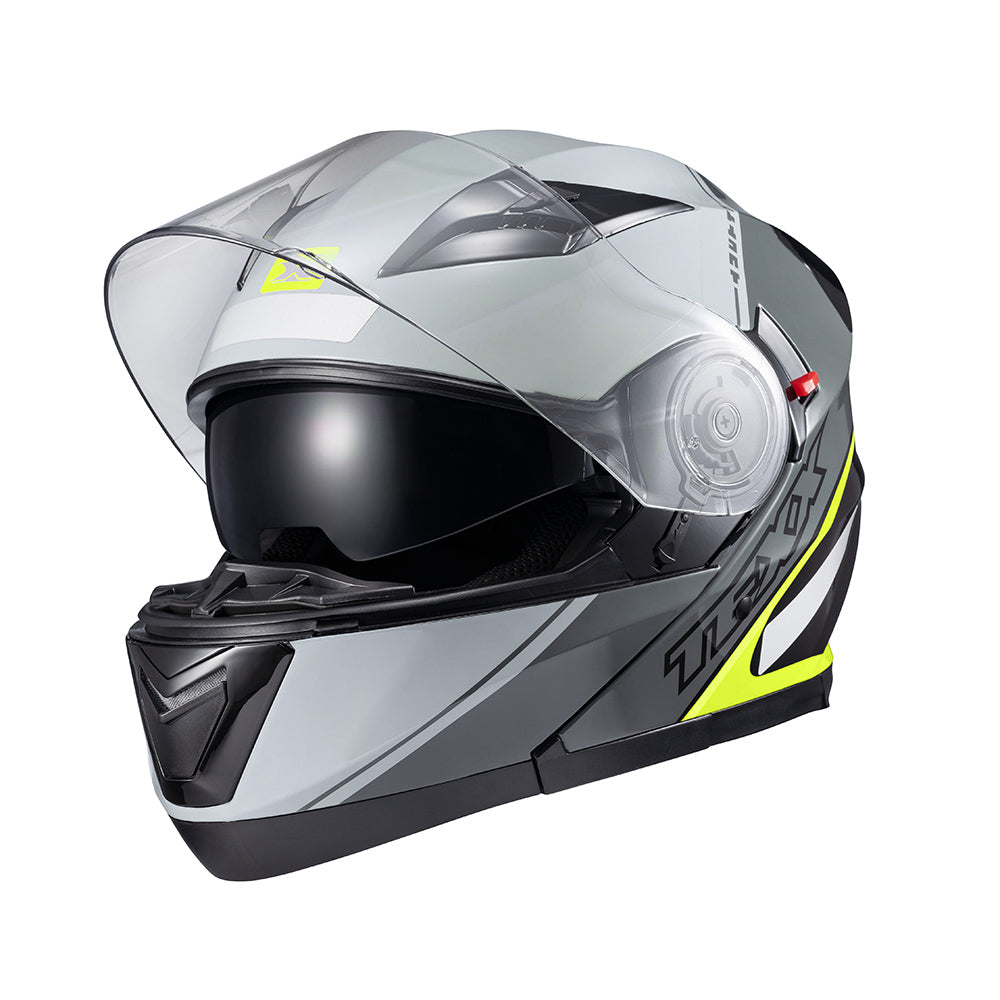 Capacete Texx Gladiator V3 Makan Escamoteável com Viseira Solar