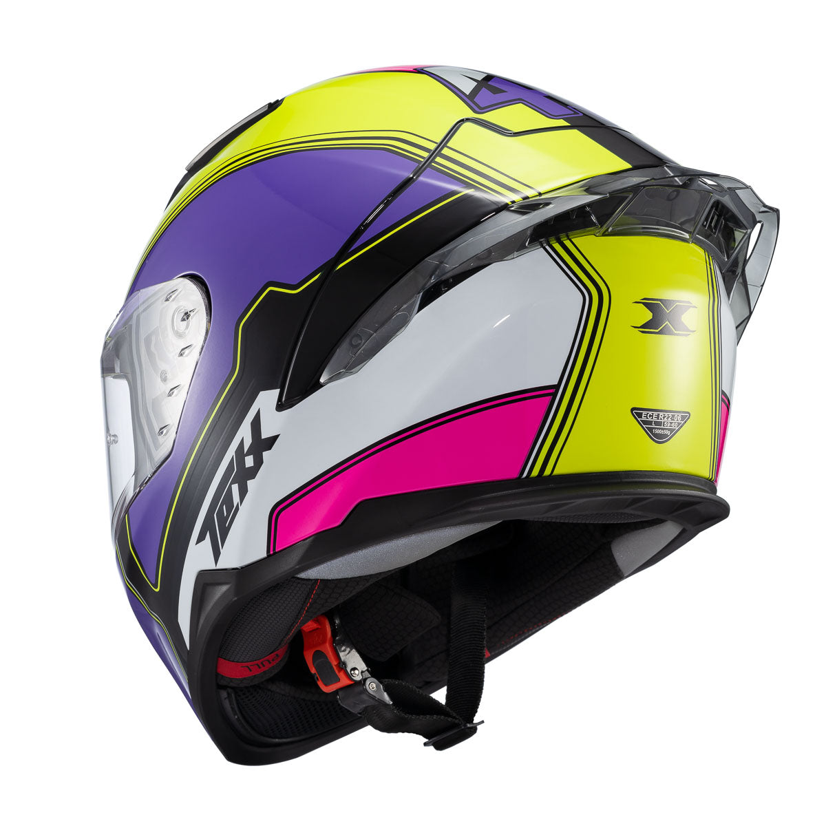 Capacete Texx Raptor Hornet Integral com Viseira Solar