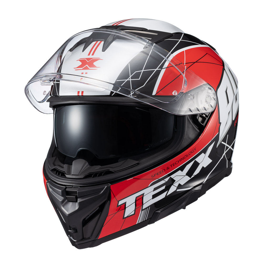 Capacete Texx Kaiman Vector Integral com Viseira Solar Double Vision