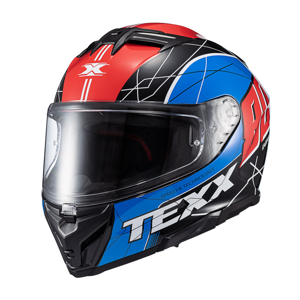 Capacete Texx Kaiman Vector Integral com Viseira Solar Double Vision