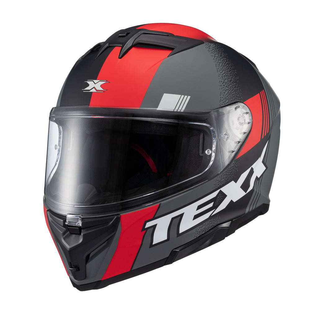 Capacete Texx Kaiman Track Integral com Viseira Solar Double Vision