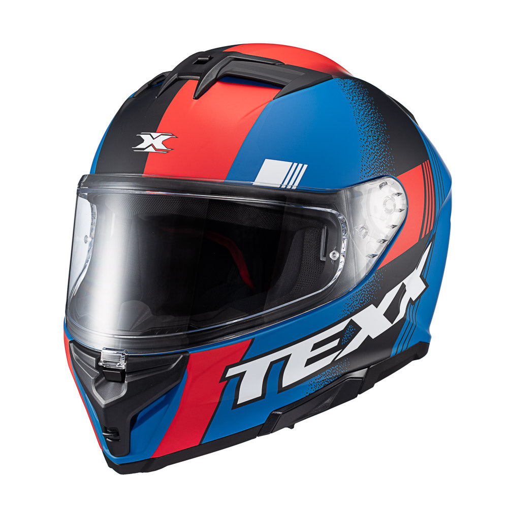 Capacete Texx Kaiman Track Integral com Viseira Solar Double Vision