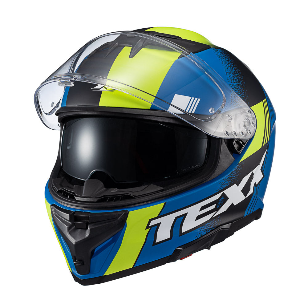 Capacete Texx Kaiman Track Integral com Viseira Solar Double Vision