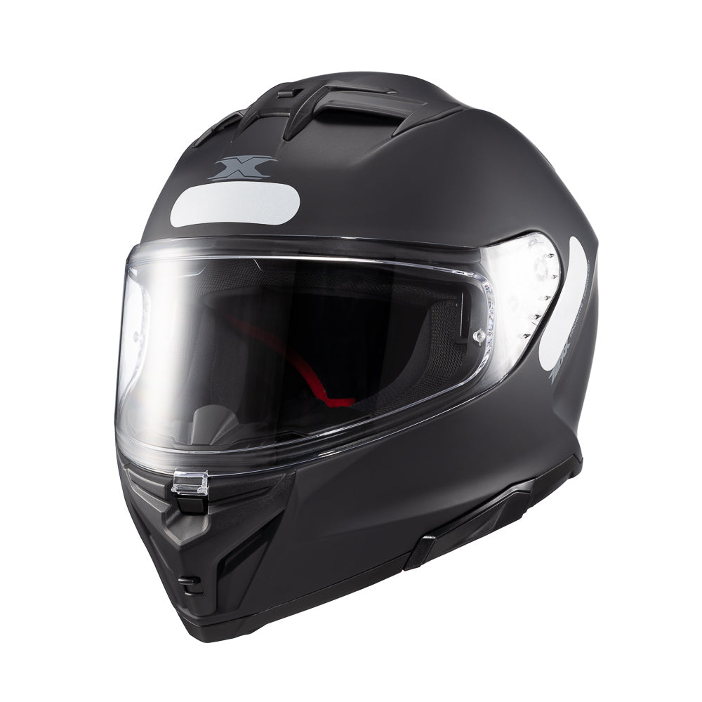 Capacete Texx Fecha Kaiman Sólido Preto Fosco