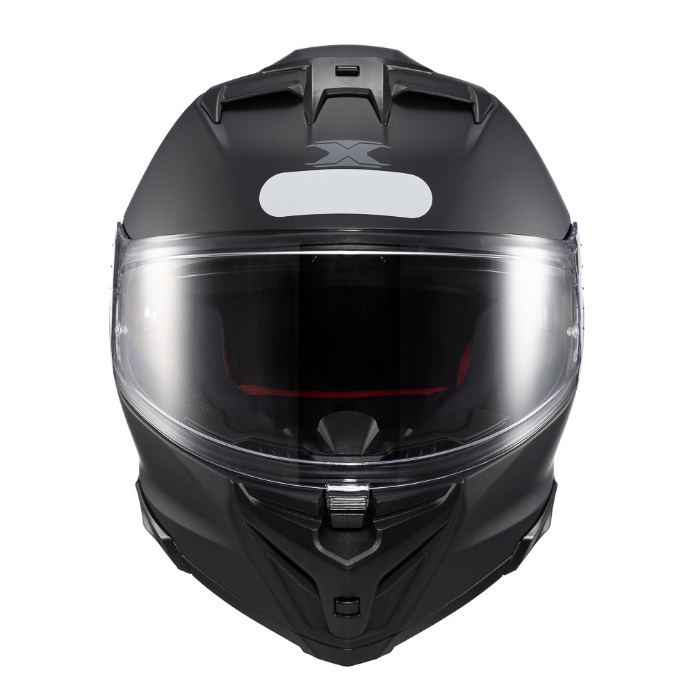 Capacete Texx Fecha Kaiman Sólido Preto Fosco