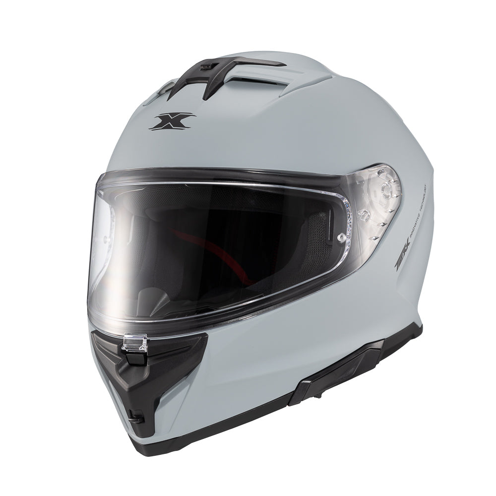 Capacete Texx Fecha Kaiman Sólido Nardo Gray
