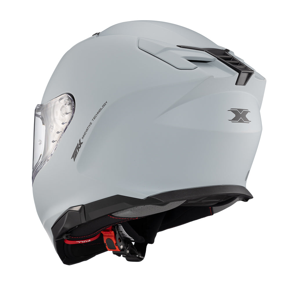 Capacete Texx Fecha Kaiman Sólido Nardo Gray