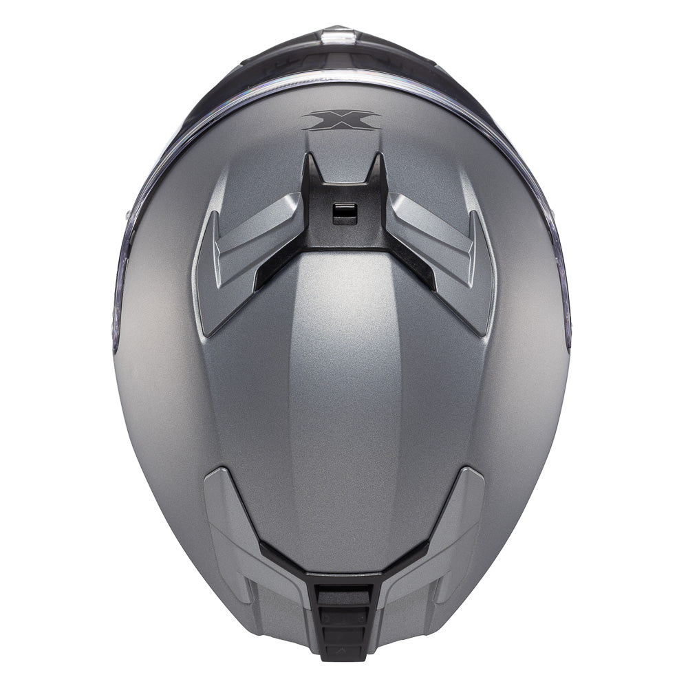 Capacete Texx Fecha Kaiman Sólido Titânio