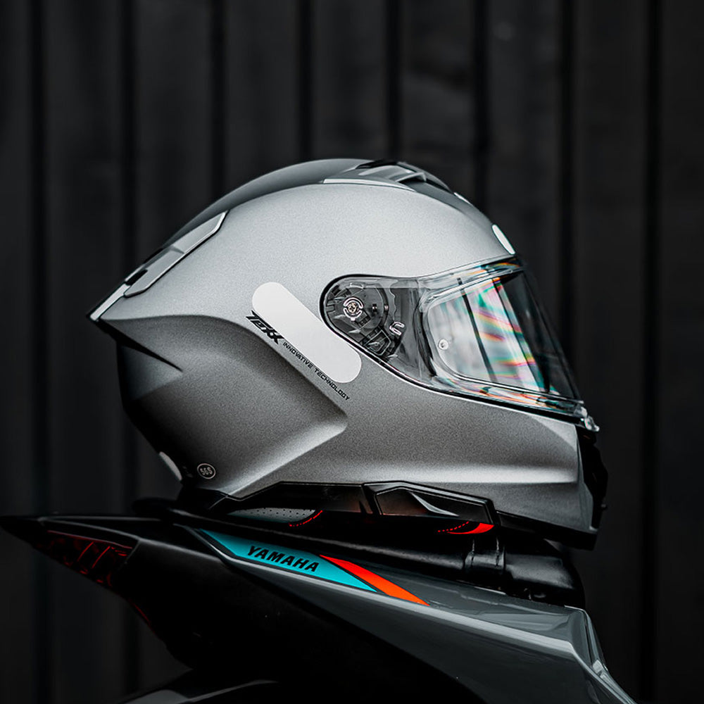 Capacete Texx Fecha Kaiman Sólido Titânio