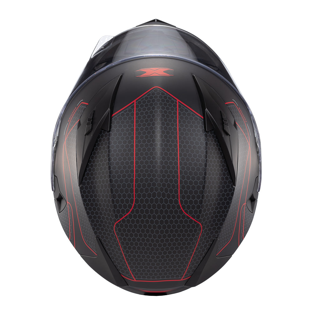 Capacete Texx Strike Panther Vermelho e Fosco