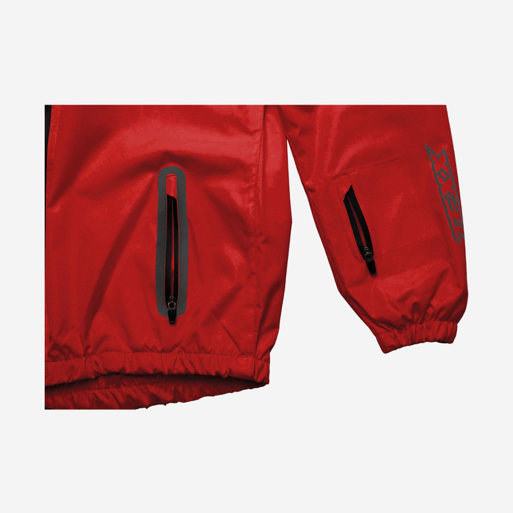 Jaqueta Texx Corta Vento Neon V2 Verm Xxxxxxxl 7xl [F016]